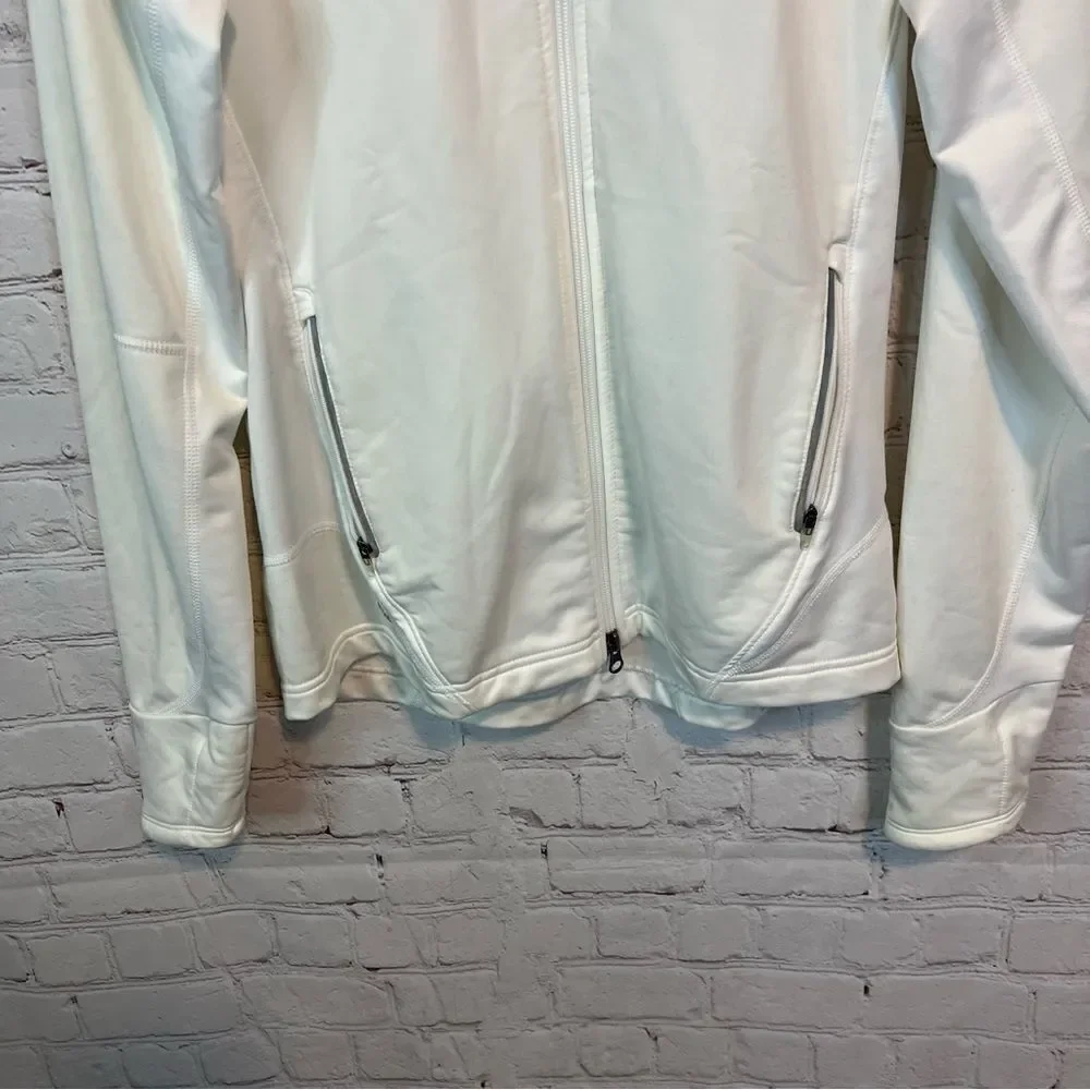 Nike Fit Dry White Tech Fleece Sweater Girls size Large (12-14)